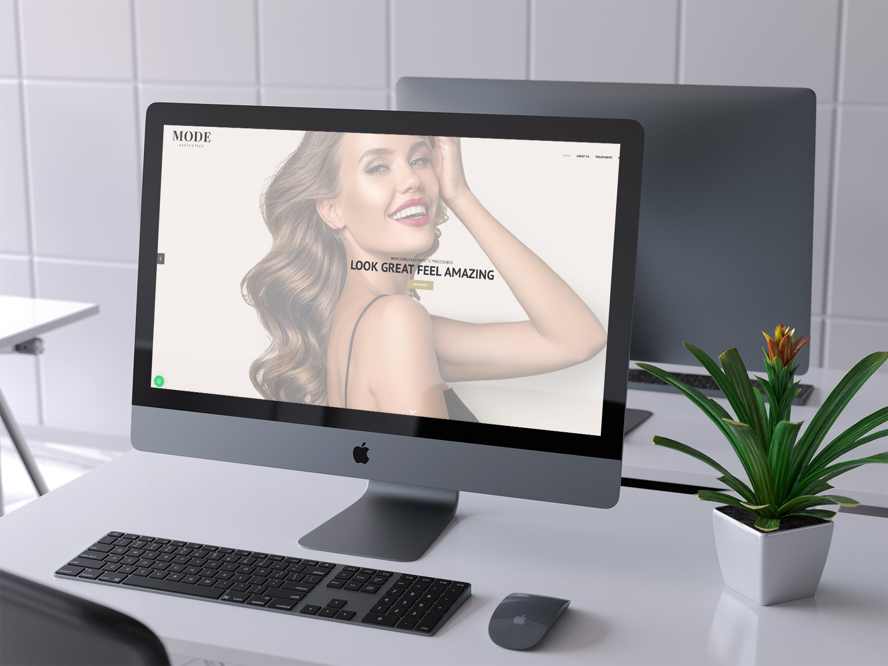 Mode Aesthetics SEO case study — top 3 local rankings across three counties